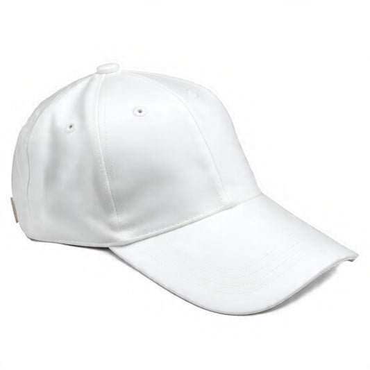 Classic Plain White Cap Minimal & Timeless 🧢
