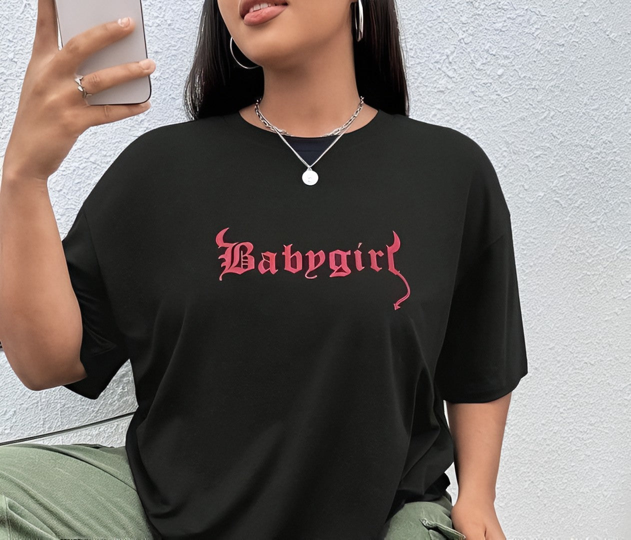 🔥Babygirl Gothic Tee