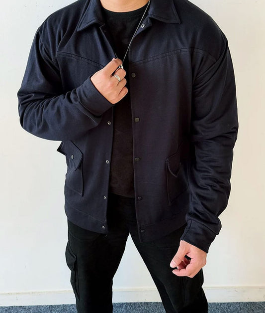 Winter Snap Button Jacket