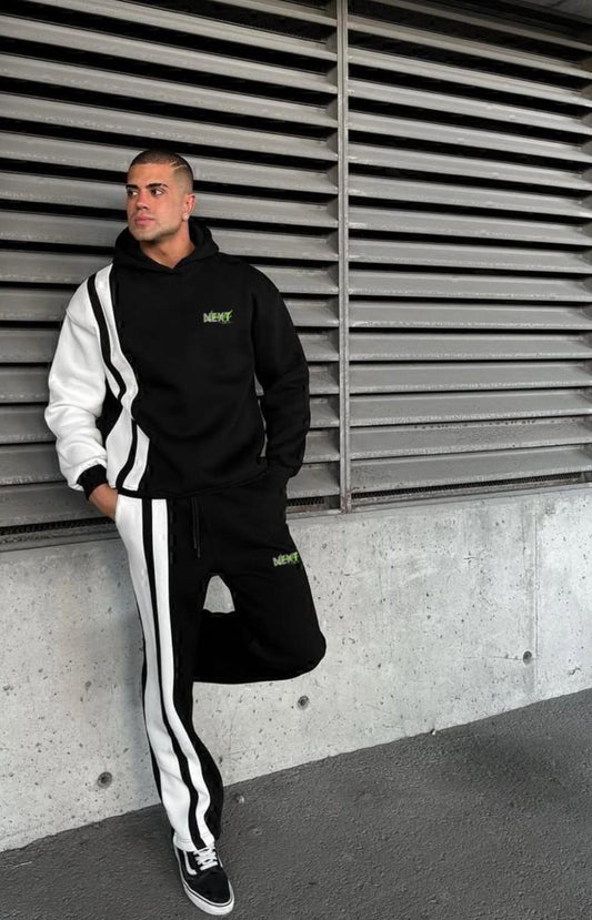 “NEXT Move” Tracksuit Street Ready, Statement-Loaded 🖤⚡