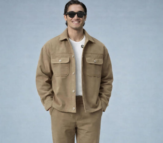 Button-Up Pocket Jacket