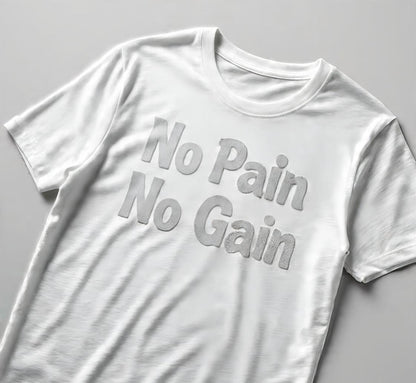 🔥 No Pain No Gain Dark Athletic Tee 💪