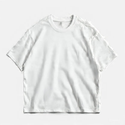 Drop Shoulder Tee Relaxed Fit, Effortless Style 👕✨