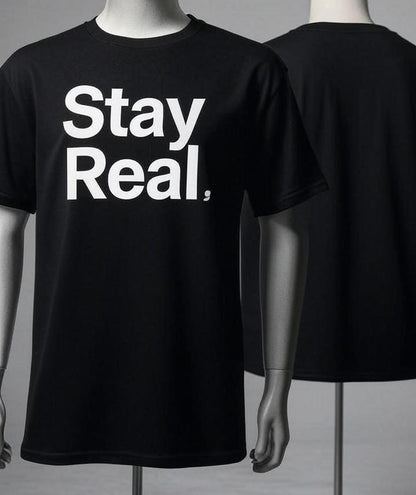 ✨ Stay Real Minimal Style, Maximum Impact 👕