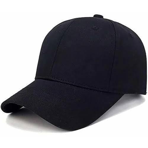 Classic Plain Black Cap Minimal & Timeless 🧢