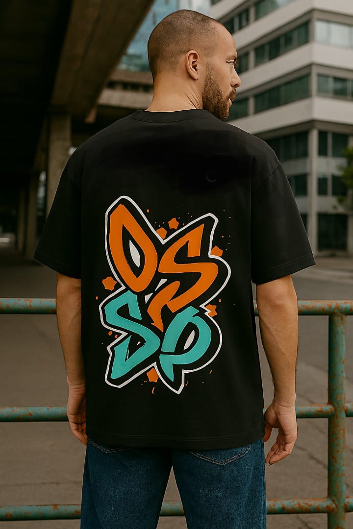 Urban Oversized Graffiti Tee Streetwear Essential