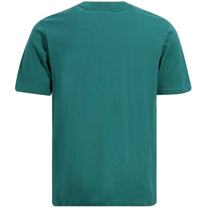 Teal Green Drop Shoulder Graphic Tee Bold & Minimal