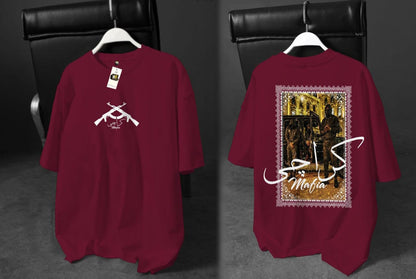 💀 Karachi Mafia Oversized Drop Shoulder T-Shirt