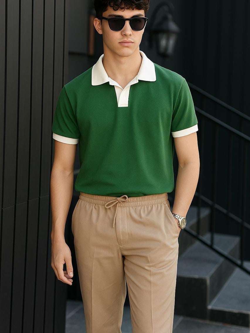 🕶️Coat collar Polo