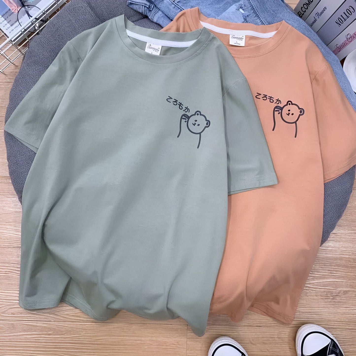 🐻 Cuddly Bear Mini Tee