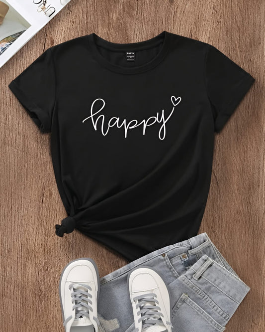 😊Happy Tee