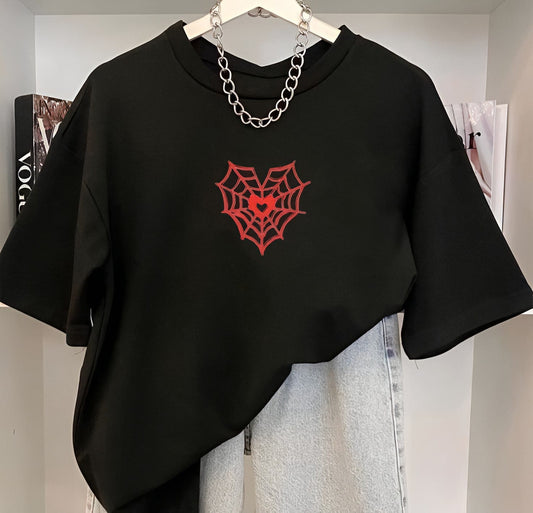 🕸️❤️Web of Love Tee