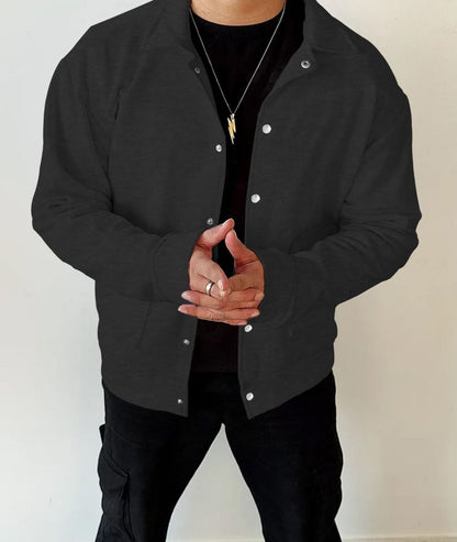 Winter Snap Button Jacket