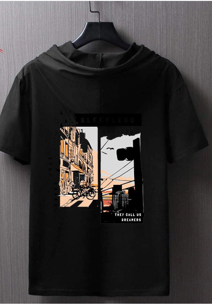 🌃Sleepless Society Tee For the Dreamers Who Never Sleep