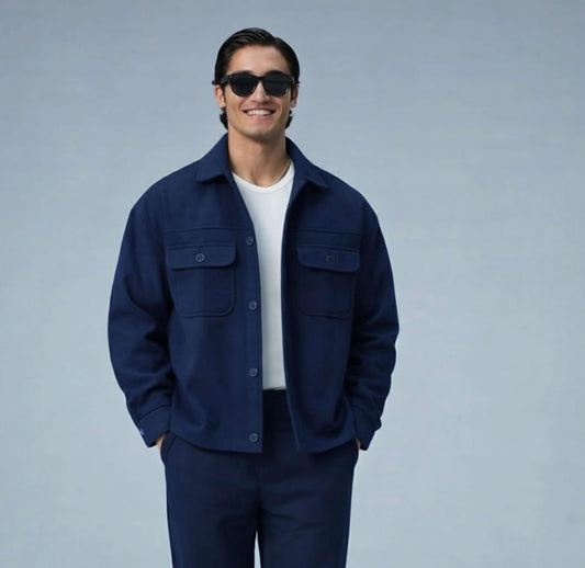 Button-Up Pocket Jacket