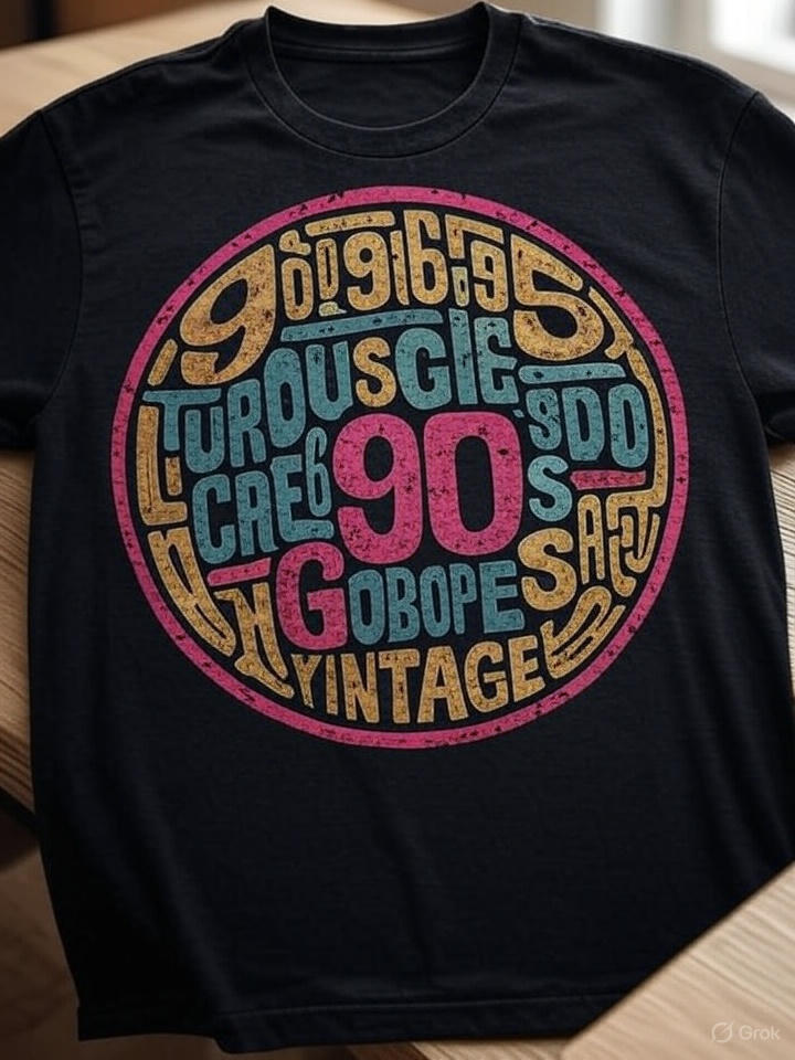 Retro Vibes Tee  90s Vintage Classic 👕