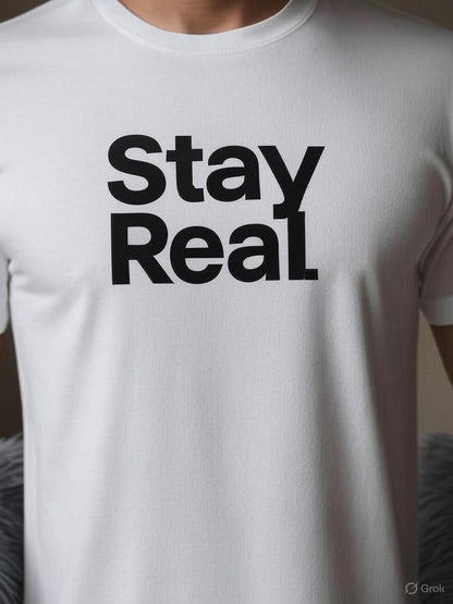 ✨ Stay Real Minimal Style, Maximum Impact 👕