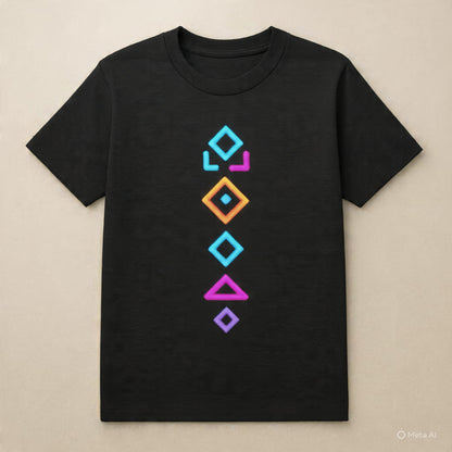 ⚡ Neon Geometry Tee Futuristic Streetwear Vibes 👕