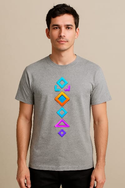⚡ Neon Geometry Tee Futuristic Streetwear Vibes 👕