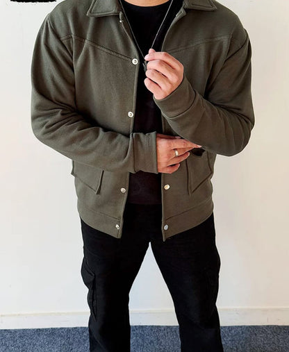 Winter Snap Button Jacket