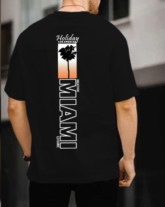 🌅"Miami Drift" Tee Sunset Vibes, Streetwear Energy